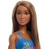Barbie - Beach Doll - Blue bathing suit (HDC51)