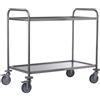 Inox Macel Carrello inox a 2 piani cm 80x50