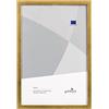 goldbuch Cornice portafoto Skandi 20 x 30 cm, Cornice Singola in Vero Legno, da appoggiare, Cornice in Legno con Supporto da Parete, Cornice per Foto, Colore: Oro