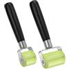 Yitobici Rullo pressore, rullo pressore manuale, rullo in silicone, per saldare teloni in PVC e per bordare i bordi, 2 pezzi