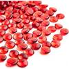 Meschett 0.44KG Marmi di Vetro Rosso,Mini Perline di Vetro Piatto~150 PZ per Vaso Riempitivi,Mancala Gemme Fish Tank Rocce per Tavolo Acquario,Home Decor Art Craft Supplies(0.5~0.7)