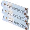 NKlaus 3X Golden Nag White Oudh Bastoncini di Incenso - 45g Profumo orientale pregiato con resina di Oudh per meditazione, relax e atmosfera sensuale