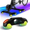 VELCUMA 4 pezzi Rocker Plate Feet,Ciclismo Snap Rocker piedi adattatore al coperto, Portable bicicletta allenatore,Palle da tennis piedi per Wahoo Kickr Core 2 allenatore a ruoli, con 8 palle da tennis
