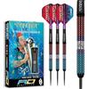RED DRAGON Peter Snakebite Wright Spirit Set di Freccette in tungsteno Premium da 23 Grammi con Alette e steli