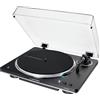 Audio Technica Giradischi Audio-Technica 33giri/min-45 giri/min 40x11x33cm Nero [AT-LP70XBTBS]