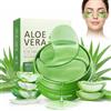 Geruicee 60 Pezzi Patch Occhi Idratanti con Aloe Vera e Collagene, Maschera Occhiaie e Borse, Patch Occhiaie e Rughe, Contorno Occhi Rinfrescante e Lenitivo, Adatto a Uomo e Donna,80g