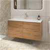 Villeroy & Boch Somera mobile con lavabo La: 120 P: 50 cm, 4 scomparti estraibili, 5A73C2R1+B80700RH, Somera [Mobili da Bagno > Mobili con Lavabo Integrato]