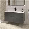 Villeroy & Boch Somera mobile con lavabo La: 120 P: 50 cm, 4 scomparti estraibili, 5A73C2R1+B80700VR, Somera [Mobili da Bagno > Mobili con Lavabo Integrato]