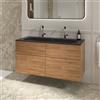 Villeroy & Boch Somera mobile con lavabo doppio, 2 scomparti estraibili, 5A73C1R7+B80700RH, Somera [Mobili da Bagno > Mobili con Doppio Lavabo]