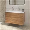 Villeroy & Boch Somera mobile con lavabo doppio, 2 scomparti estraibili, 5A72A1R1+B80600RH, Somera [Mobili da Bagno > Mobili con Doppio Lavabo]