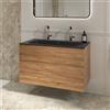Villeroy & Boch Somera mobile con lavabo doppio, 2 scomparti estraibili, 5A72A1R7+B80600RH, Somera [Mobili da Bagno > Mobili con Doppio Lavabo]