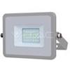 V-TAC PRO VT-20 447 FARO FARETTO PROIETTORE LED 20W CHIP SAMSUNG LUCE FREDDA 6400K CORPO GRIGIO