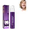 Hppsctink dentifricio viola, 50ml v34 dentifricio viola, rimuove macchie, pulire e luminare i denti, respiro fresco,toothpastes
