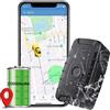 Zeerkeer GPS Tracker per Auto,Localizzatore GPS per Auto Anti-perso,Tracciatore di Posizione in Tempo Reale GPS Tracker con IP67 Impermeabile Geo-fence Alarm App Gratuita 250 Giorni Standby(20000mAh）
