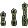 Ilsa Macinapepe/sale in legno multistrato verde con macina in ceramica cm 20