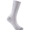 SIXS Calza SHORT LOGO V2 Bianco Argento SIXS