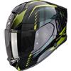 SCORPION Casco EXO-530 AIR THERAS Nero Verde SCORPION