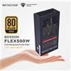 METALFISH Flex 500/600W 80PLUS GOLD Alimentatore modulare completo Flex-ATX 1U PSU per ITX Mini PC POS NAS GPU Dock 90 ~ 264V