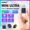 Carlinkit Adattatore Wireless 2-in-1 CarlinKit 5.0 Mini Ultra 2026 per Android Auto e CarPlay Wireless, Box Smart Car Play per Auto OEM Plug and Play
