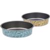 Set 2 Teglie per friggitrice ad aria tonde azzurra + crema 18cm - AirFry