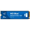 Western Digital SSD Western Digital Blue SN5000 4 TB M.2 PCI Express 4.0 NVMe [WDS400T4B0E-00BKY0]