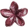Wambere 1 forcina per capelli da donna, con fiori, clip per capelli, clip per capelli, in resina antiscivolo, per uso quotidiano,