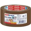 Tesa Nastro adesivo imballaggio Tesa Extra Strong silenzioso - 50 mm x 66 m - marrone (conf. 6)