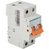 Hager M144698 - Interruttore magnetotermico, 1 polo più neutro, colore: arancione, 20 A
