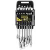 Stanley - FatMax STANLEY FMMT82849-0 FatMax Set 12 chiavi combinate a cricchetto, Grigio