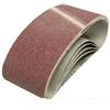 Silverline 901495 5 Nastri Abrasivi, 75 x 457 mm, Grana 120