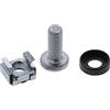 InLine Da 01950 a 16 mm 20 pezzi M6 Other - Viti e bulloni (Other, Metallo, Plastic, Sheet Metal, M6, Black, Silver, 1,6 cm)