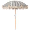 BUSINESS & PLEASURE - Ombrellone Premium Beach - Nero - Legno lamellare di recupero