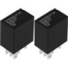 EMSea 2 Pezzi Relè Di Potenza Per Autoveicoli A 5 Pin NVFMCS20DC12V1.5aR Per Sistemi Di Circuiti Di Veicoli