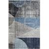 Muse Tappeto double blu celeste, 110x170 cm