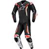 ALPINESTARS Tuta Pelle Intera ALPINESTARS GP TECH V5 - (Black/White/Red Fluo)