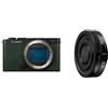 Panasonic Lumix S9 Corpo Dark Olive + Lumix S 26mm F/8 Messa a fuoco manuale | ✅Garanzia di 5 anni