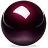 Perixx Peripro-303GR 18021 - Pallina piccola per Perimice e M570, 18021, colore: Rosso lucido
