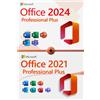 Microsoft Office 2024 Professional Plus+Office 2021 Professional Plus