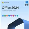 Microsoft Office 2024 Professional Plus 3 PC (windows) A Vita