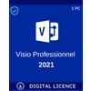 Microsoft Visio Professional 2021 Licenza Digitale