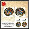 Pokémon Center Pokemon Legends Z-A Bonus Limited Charizard Gold Badge set 2025 Giappone NUOVO