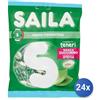 Saila 24x Multipack Caramelle Saila Free Menta Busta Tenero Gr 75