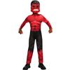 RUBIE'S SPAIN Rubies Costume Carnevale Avengers Hulk Rosso taglia 7-8 anni