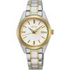 Seiko Orologio da Donna Analogico Quarzo Acciaio Oro Vetro Zaffiro SUR632P1