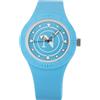 LOWELL SSC Napoli Orologio DEEP FIVE GENT Silicone Azzurro 42mm OFFICIAL