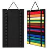 mongtsamz Rangement Ceinture Taekwondo, Porte Outils Ceinture D'arts Martiaux,Ceinture Porte Outil de Boxe, Accessoires de Judo pour Médailles, Ceintures de Judo,Peut Contenir Jusqu'à 12 Ceintures