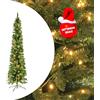 XMAS Albero di Natale Peak Tree Slim con 140 microLed - Altezza 180 cm.