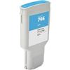 HP : Cartucce Plotter Compatibile ( Rif. HP 746 C ) - Ciano - ( 300 ml ) - ( P2V80A - Pigmentato )