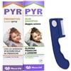 MARCO VITI Pyr Olio Shampoo Doppia Azione + Lozione Spray + 1 pettine 150 ml + 125ml
