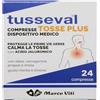 MARCO VITI Tusseval - Tosse Plus 24 compresse